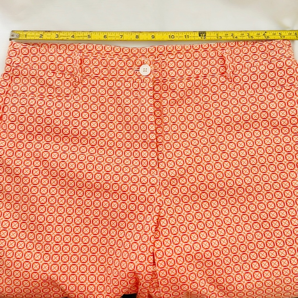 Pants~Orange Patterned / Like New / Kim Rogers - Picture 9 of 13